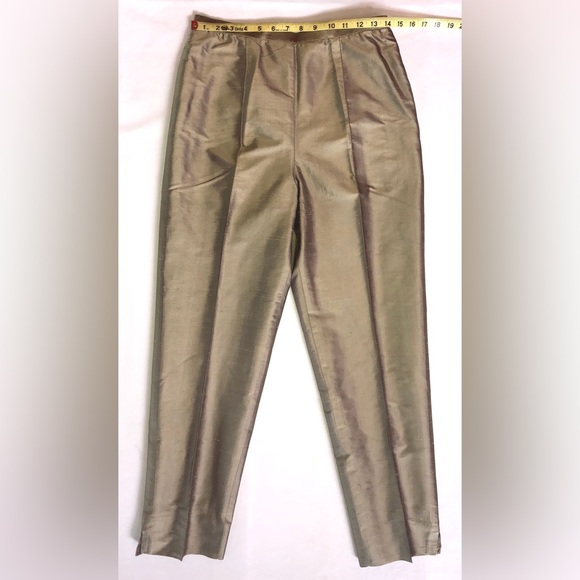 Vintage CARLISLE Silk 3-Piece Collection Top Skirt Pants (8/28) - Picture 13 of 17